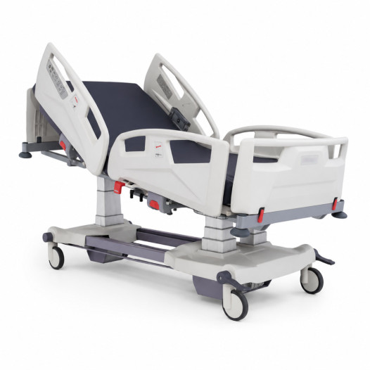 Letto elettrico professionale per terapia intensiva e degenza con inclinazione laterale e materasso incluso