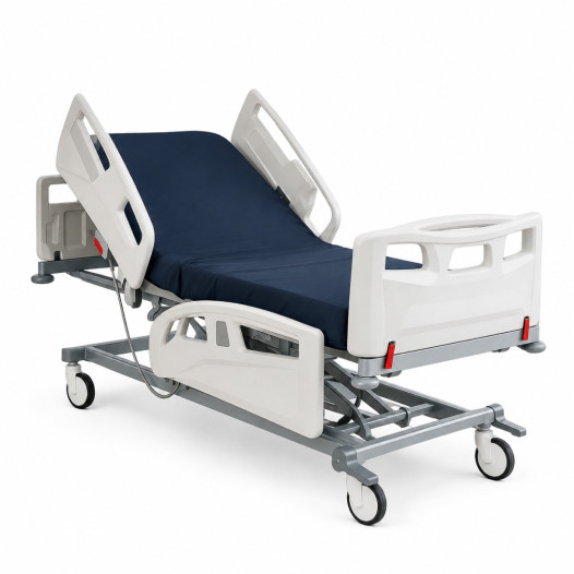 Letto elettrico da degenza a 3 motori  – per uso ospedaliero e assistenziale