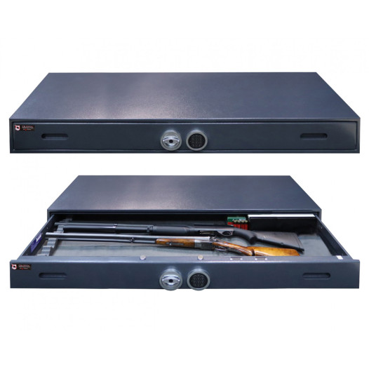#17 HUNTER FLAT 3 ELECTRO – Armadio blindato per 3 armi con chiusura elettronica, 175/1600/510 mm